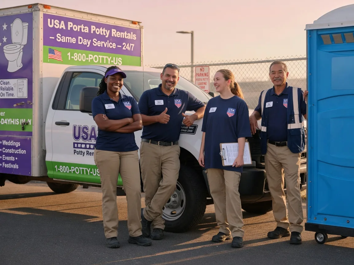 Porta Potty Rental company in Allison, PA